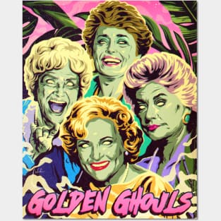 GOLDEN GHOULS Posters and Art
